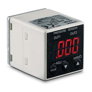 ashcroft Ultra-Compact Differential Pressure Sensor - with 3-in-1 Digital Pressure Gauge, Transducer and Switch